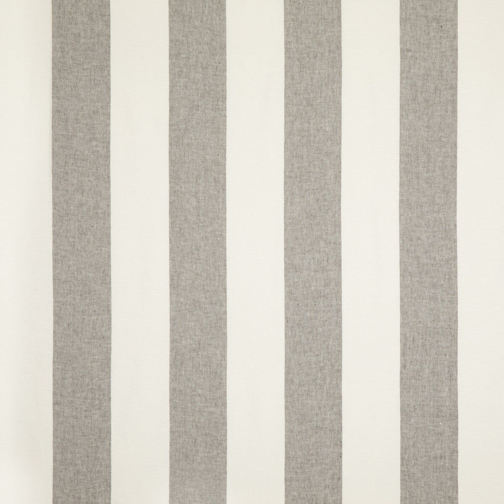 Nala Stripe Charcoal by Threads Fabric NALA LINENS LINEN - 100% Italy - Horizontal: - and Vertical: - 120.17 - Fabric Carolina -