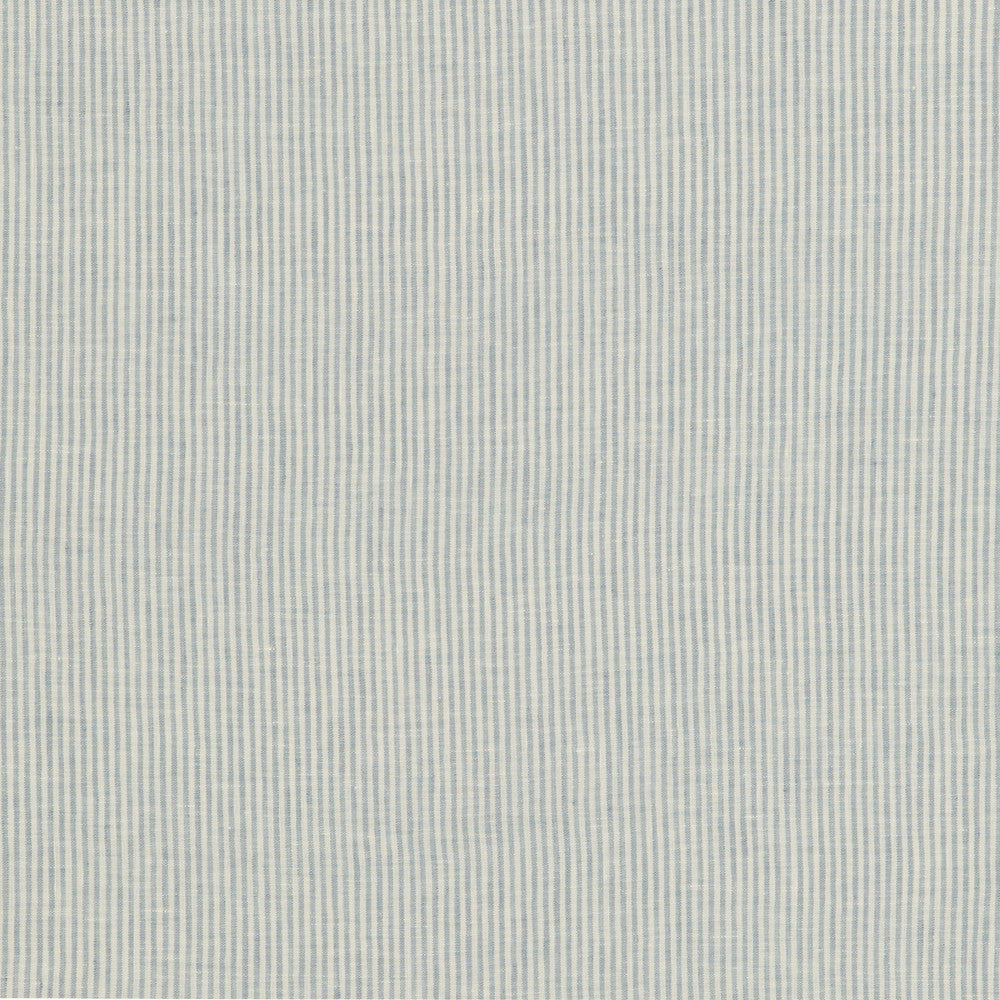 Nala Ticking Sky by Threads Fabric Threads Fabric Nala Ticking SkyFabric NALA LINENS LINEN - 100% Italy </p><p>Repeat: H: , V: 120.17 - Fabric Carolina -