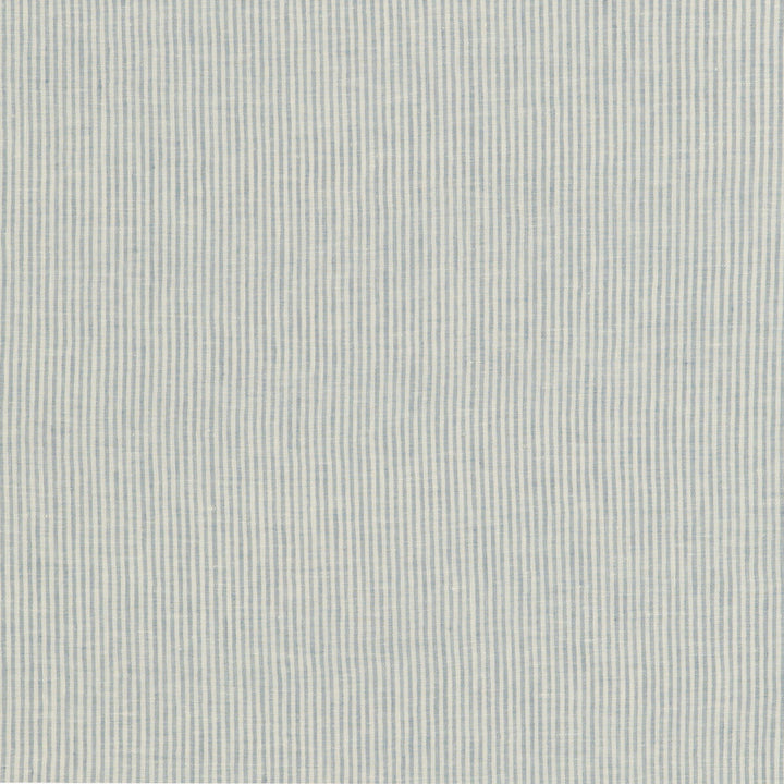 Nala Ticking Sky by Threads Fabric NALA LINENS LINEN - 100% Italy Horizontal: and Vertical: 120.17 - Fabric Carolina -