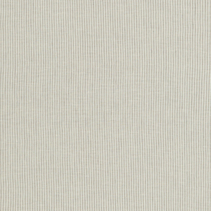 Nala Ticking Mist by Threads Designer Fabric NALA LINENS LINEN - 100% Italy - Horizontal: - and Vertical: - 120.17 - Swanky Fabrics -