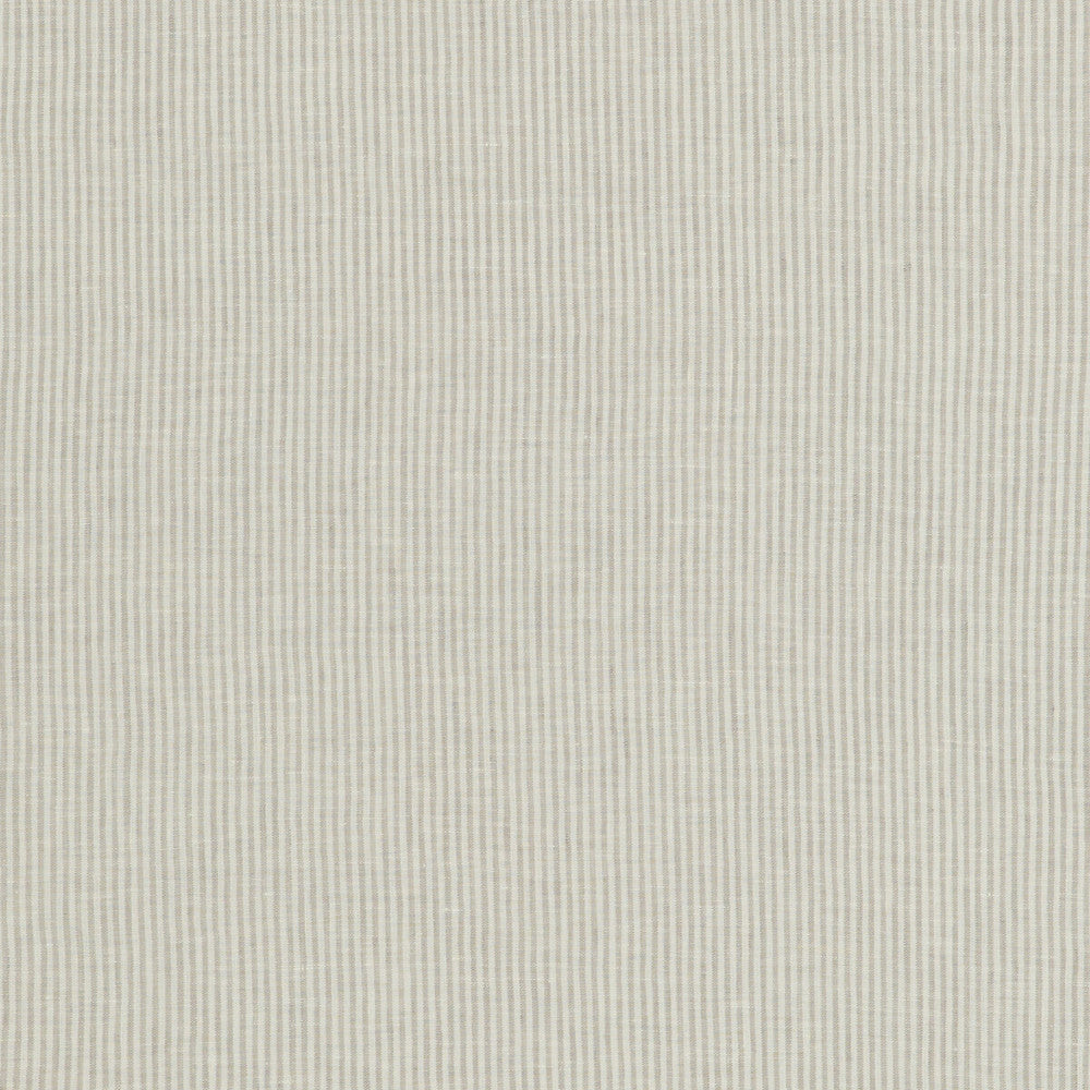 Nala Ticking Mist by Threads Fabric NALA LINENS LINEN - 100% Italy - Horizontal: - and Vertical: - 120.17 - Fabric Carolina -