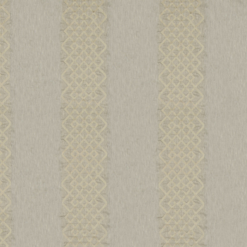 Diamond Sheer Silver by Threads Fabric MERIDIAN LINEN - 73%;POLYESTER - 27% Turkey - Horizontal: 13.79 and Vertical: 4.334 115.836 - Fabric Carolina -