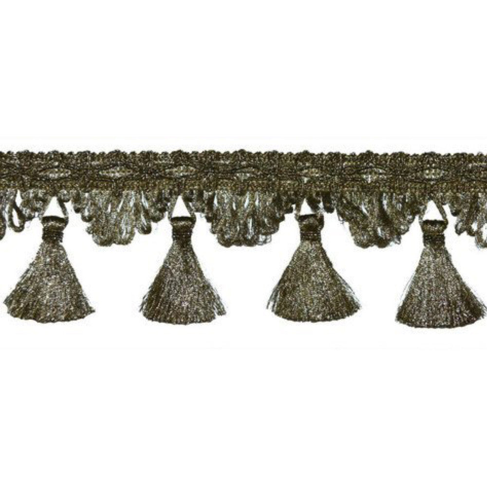 3013 Antique by Europatex Fabric Metallic 100% Polyester 0.50 inches - Fabric Carolina -