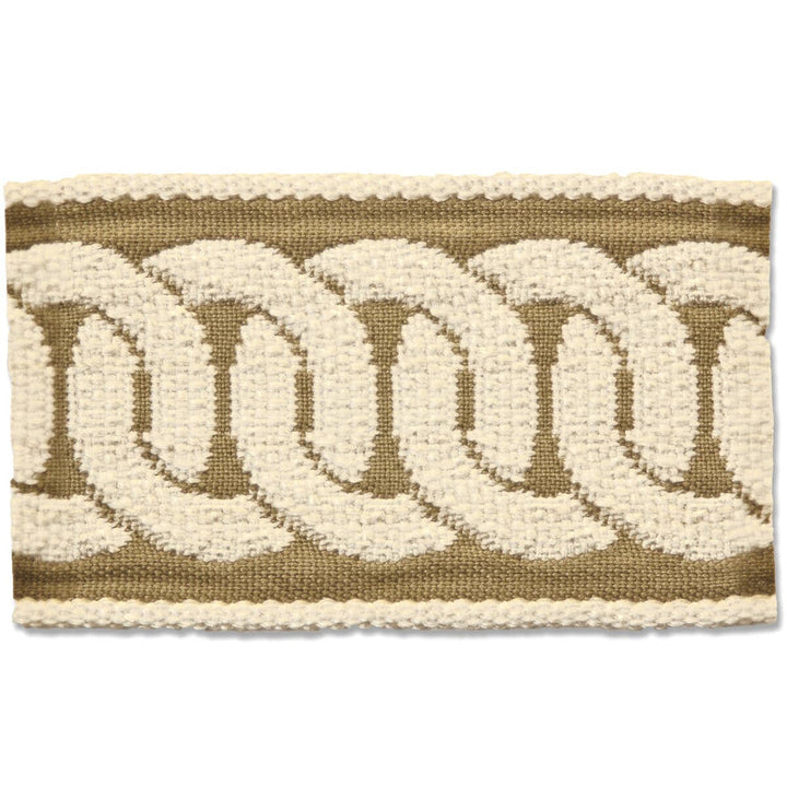 Edderton 2 Desert by Stout Designer Trim New World Tapes & Borders 100% Spun Viscose FRANCE Horizontal: 1.5 and Vertical: 0 2 in - Swanky Fabrics -