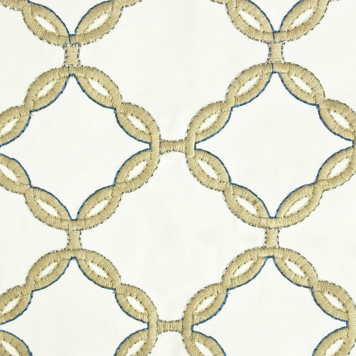 Edify 1 Natural by Stout Fabric Rainbow Library Bamboo/Fawn 100% Cotton Viscose Embroidery INDIA Horizontal: 4.125 and Vertical: 3.75 50 in - Fabric Carolina -