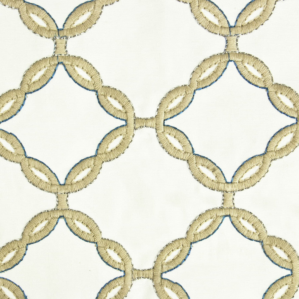 Edify 1 Natural by Stout Designer Fabric RAINBOW LIBRARY BAMBOO/FAWN 100%COT %VEMB INDIA Horizontal: 4.125 and Vertical: 3.75 50 in - Swanky Fabrics -