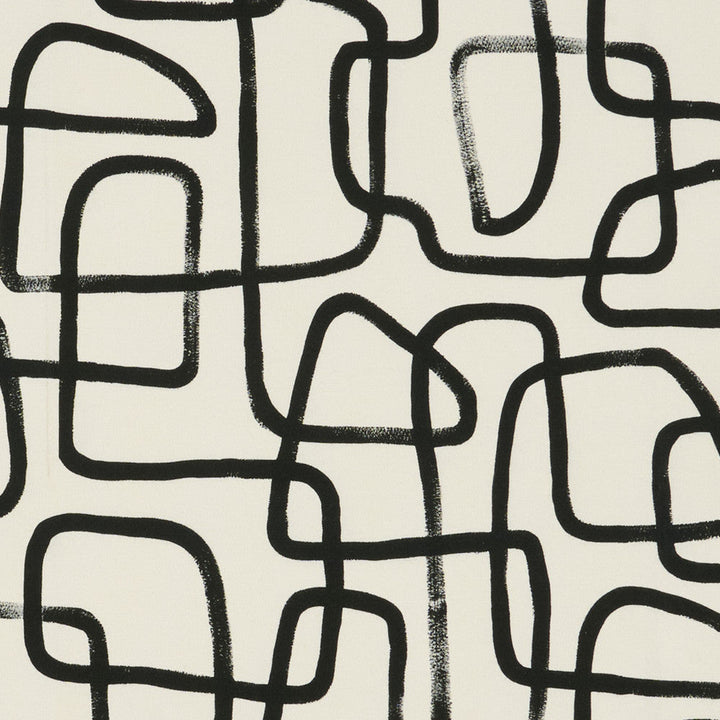 EDISON 98J9421 by JF Designer Fabric MODERN ART 100% Cotton Spain  Horizontal: 13.5 and Vertical: 27 54  - Swanky Fabrics -