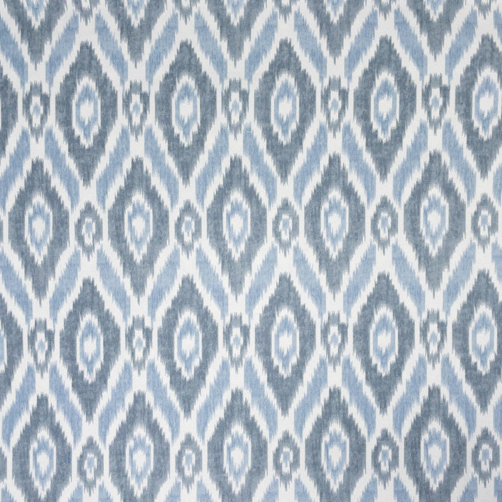 Edmunds 2 Lake by Stout Designer Fabric RAINBOW LIBRARY BREEZE/AEGEAN 100%COT INDIA Horizontal: 4.500 and Vertical: 11.000 56 in - Swanky Fabrics -