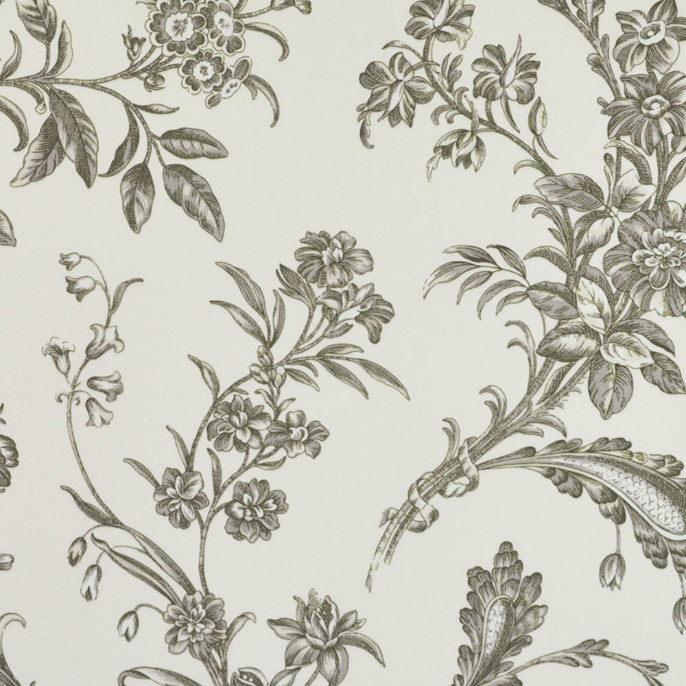 Erica # 253 Graphite by Maxwell Fabric 100% COTTON PERU </p><p>Repeat: Horizontal: H-13.5 and Vertical: V-25.3 54" - Fabric Carolina -