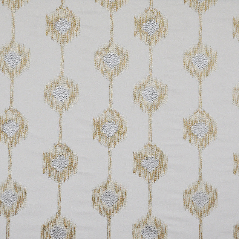 Embellished # 304 Gold Dust by Maxwell Fabric COLOR WAVES-PRECIOUS METALS 100% COTTON
None INDIA See sample </p><p>Repeat: Horizontal: 10.75" and Vertical: 15" 54"EMB-52" - Fabric Carolina -