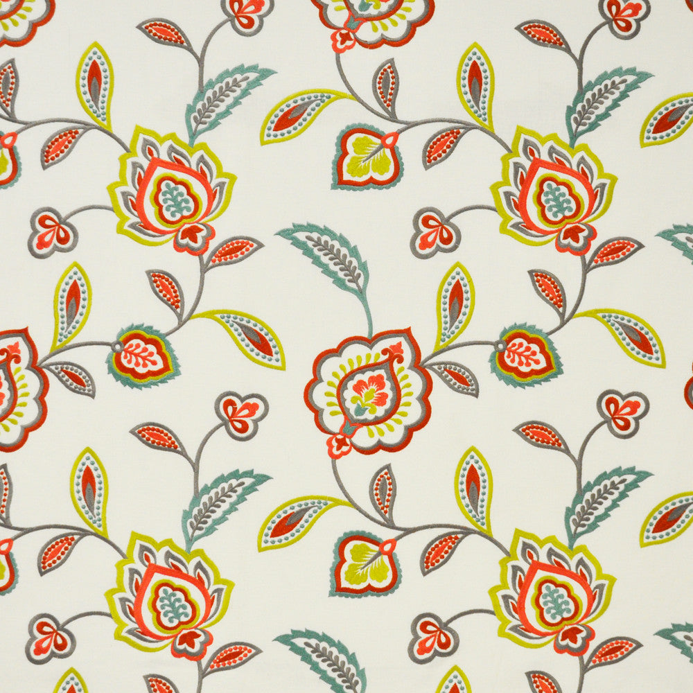 Exuberance # 313 Ming by Maxwell Fabric COLOR THEORY-VOL.III SANGRIA 60% POLYESTER 40% COTTON
None INDIA </p><p>Repeat: Horizontal: H-17 and Vertical: V-18.25 54"EMB51.5 - Fabric Carolina -