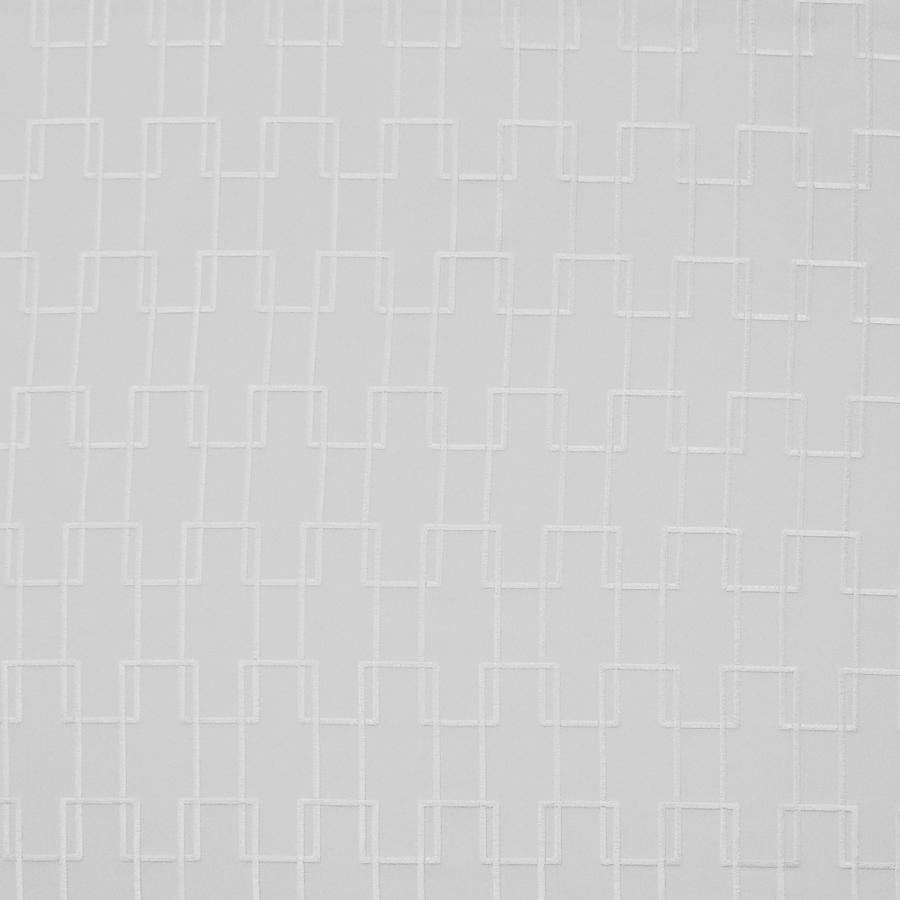 Edie # 150 Heaven by Maxwell Fabric Sheer Style 100% POLYESTER TURKEY V-7"H-3.2" 118" EMB.WIDTH 105" - Fabric Carolina -