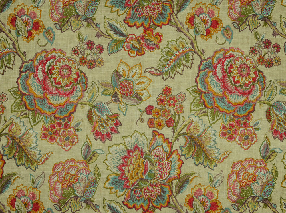 Egremont Summer 382 by Covington Fabric our website for purchase 55% Linen, 45% Viscose Korea 12000 Horizontal: 27" and Vertical: 27" 56" - Fabric Carolina -