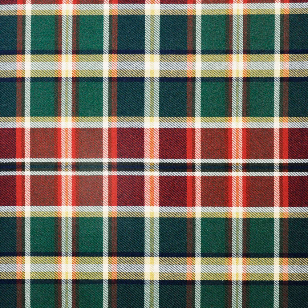 Ewan # 408 Maclean by Maxwell Fabric MENSWEAR-PLAIDS & CHECKS 100% POLYESTER CHINA See sample </p><p>Repeat: Horizontal: 14" and Vertical: 14.5" 56" - Fabric Carolina -
