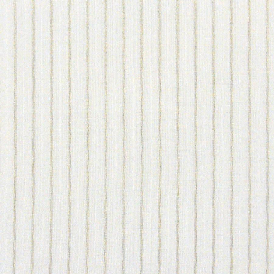 Elysian # 528 White Wash by Maxwell Fabric Sheer Paths 100% POLYESTER TURKEY H-1" 118" - Fabric Carolina -