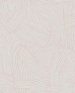 Freesia Taupe Abstract Woven Wallpaper by Eijffinger