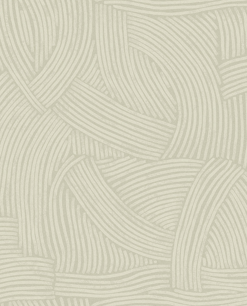 Freesia Grey Abstract Woven Wallpaper by Eijffinger Twist Covers about 56.4 square feet 20.5-in by 33-ft long roll Unpasted 25.2 - Fabric Carolina -