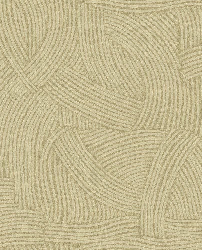 Freesia Light Brown Abstract Woven Wallpaper by Eijffinger Twist Covers about 56.4 square feet 20.5-in by 33-ft long roll Unpasted 25.2 - Fabric Carolina -