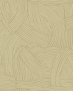 Freesia Light Brown Abstract Woven Wallpaper by Eijffinger