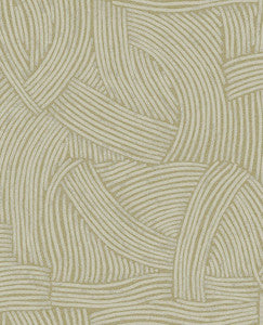 Freesia Brown Abstract Woven Wallpaper by Eijffinger