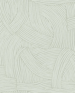 Freesia Light Grey Abstract Woven Wallpaper by Eijffinger
