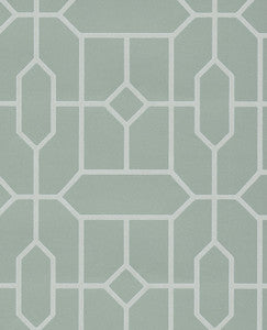 Johan Sage Trellis Wallpaper by Eijffinger