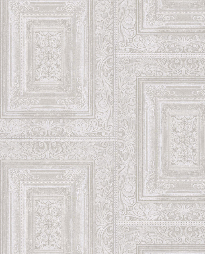 Olsson Off White Wood Panel Wallpaper by Eijffinger Eijffinger Web Only Covers about 56.4 square feet 20.5-in by 33-ft long roll Unpasted 25.2 - Fabric Carolina -