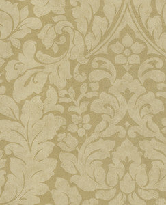Arvid Beige Damask Wallpaper by Eijffinger