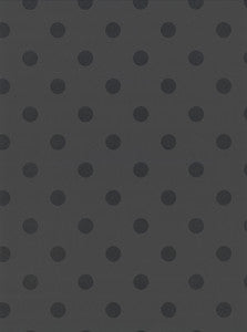Debra Grey Matte Polka Dot Wallpaper by Lucky Day