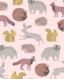 Mickel Multicolor Animals Wallpaper by Eijffinger