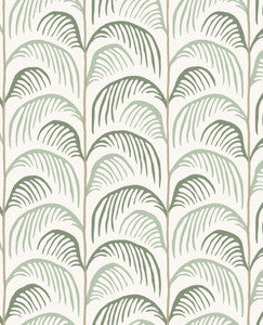Altruria Green Tree Wallpaper by Eijffinger