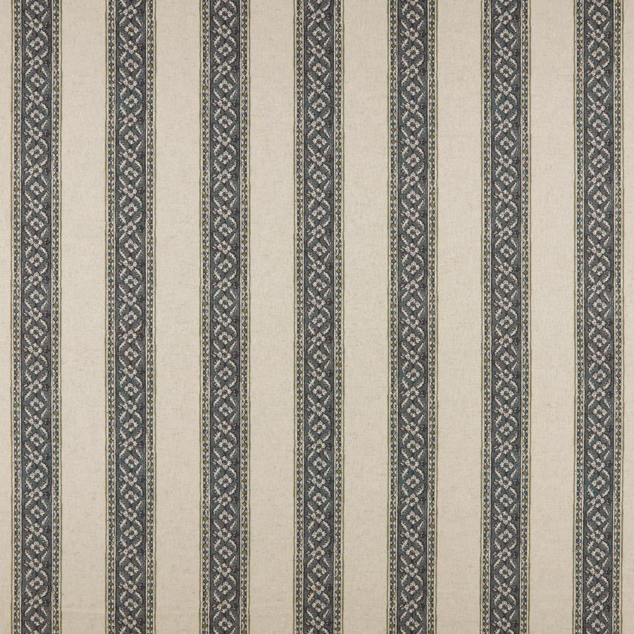 Edith # 560 Lagoon by Maxwell Fabric Print Gallery Iii 85% COTTON
15% LINEN SPAIN V-5.5" H-9.1" 54" - Fabric Carolina -