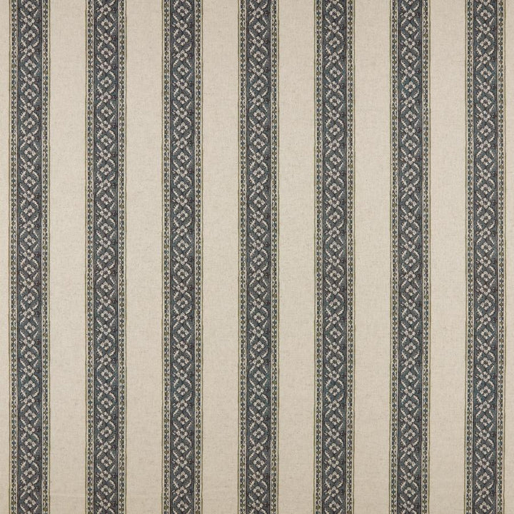 Edith # 560 Lagoon by Maxwell Fabric Print Gallery Iii 85% COTTON
15% LINEN SPAIN V-5.5" H-9.1" 54" - Fabric Carolina -