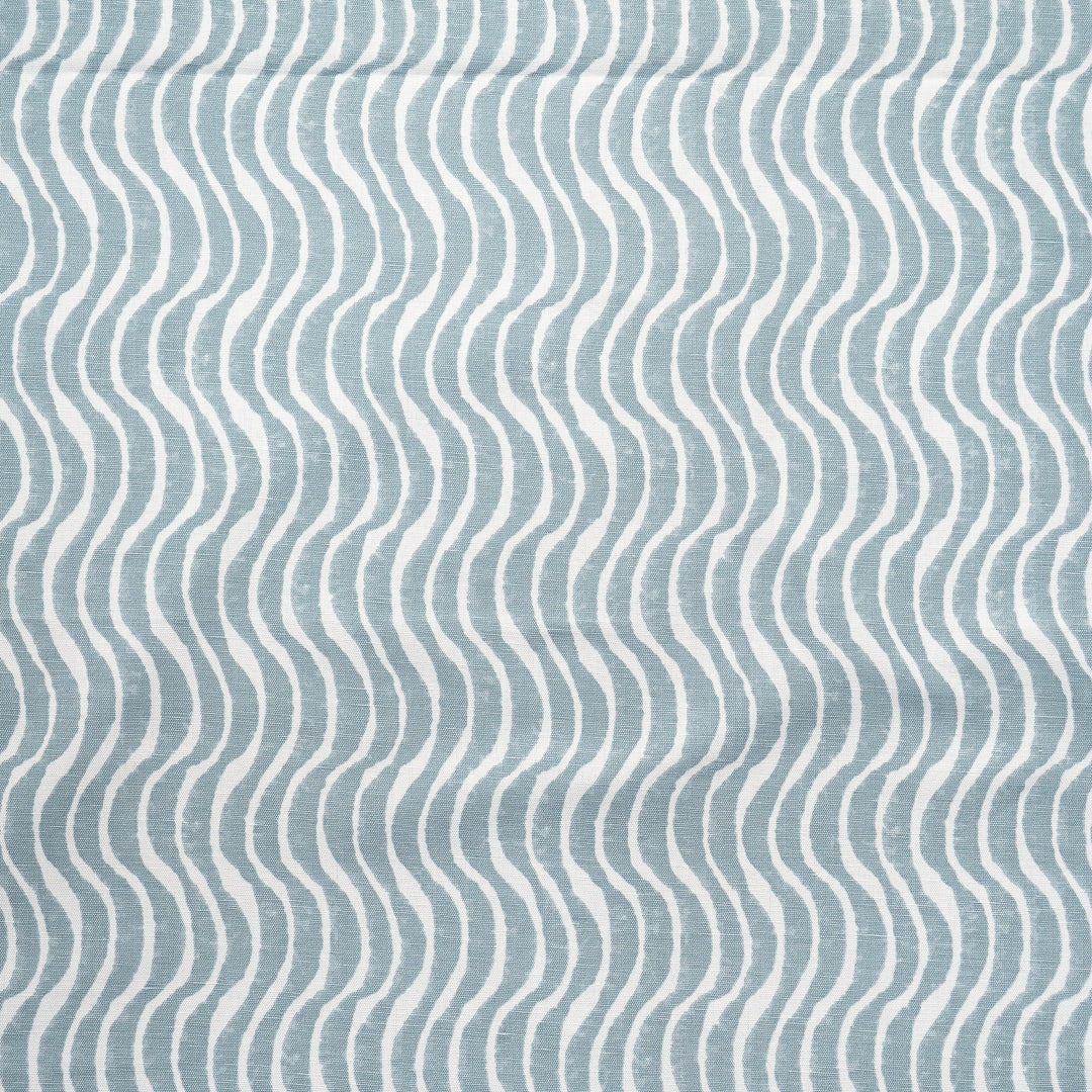 Emery # 622 Wave by Maxwell Designer Fabric Color Theory-Vol. X Juniper 59% COTTON 41% LINEN INDIA V-5.8" H-5.8" 54" - Swanky Fabrics -