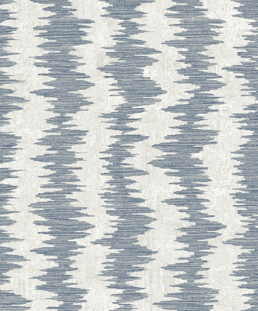 Noctara Blue Breeze by Seabrook Wallpaper Neutral Elements Netherlands 57.5 25.2" 20.9" - Fabric Carolina -