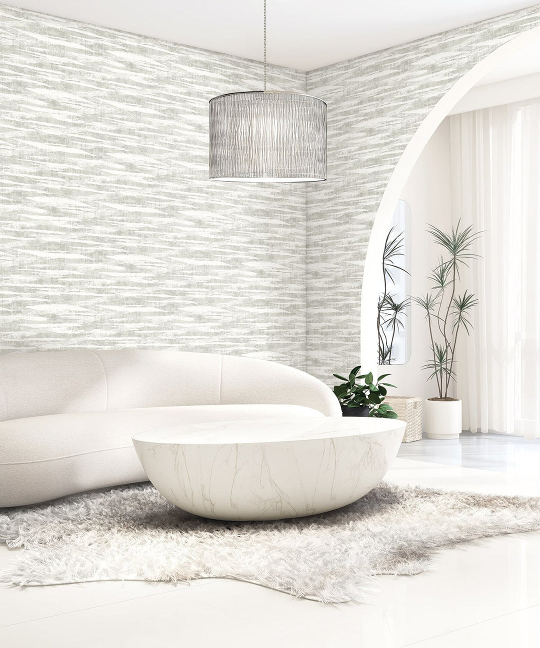 Nebulite Stone EL20300 by Seabrook Designs Designer Wallpaper