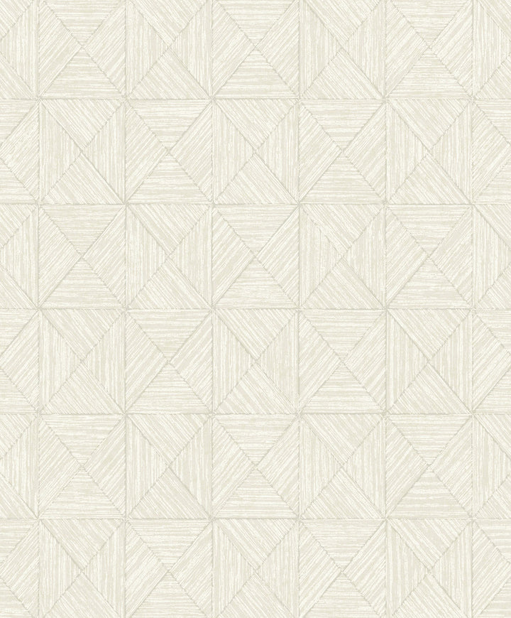Lunoria Oatmeal by Seabrook Wallpaper Neutral Elements Netherlands 57.5 25.2" 20.9" - Fabric Carolina -
