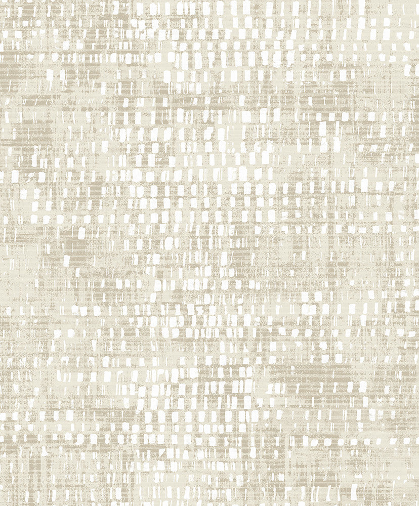 Nimbus Oat by Seabrook Wallpaper Neutral Elements Netherlands 57.5 25.2" 20.9" - Fabric Carolina -