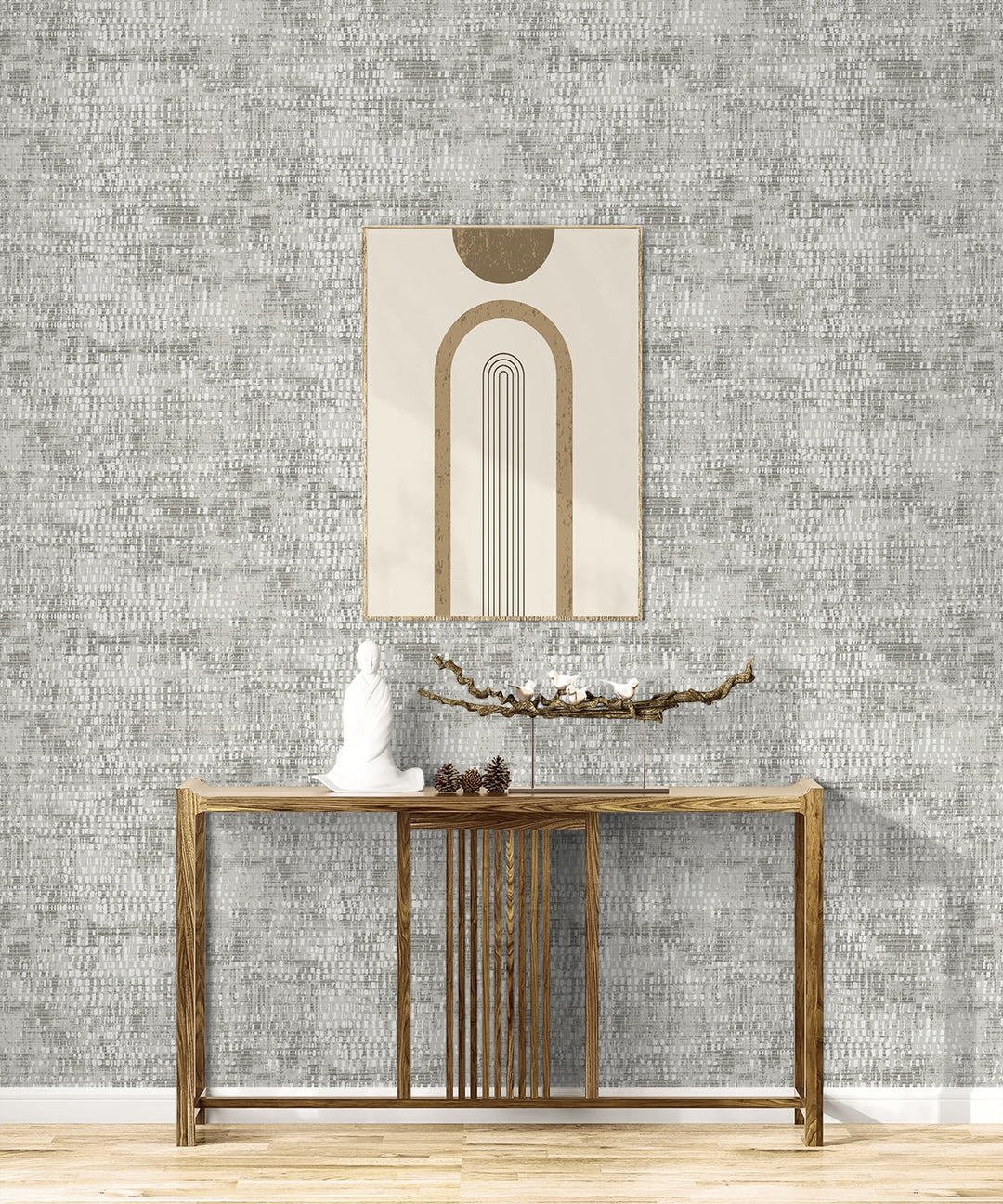 Nimbus Fog EL20708 by Seabrook Designs Designer Wallpaper