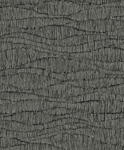 Tatiana Waves Charcoal by Seabrook Wallpaper