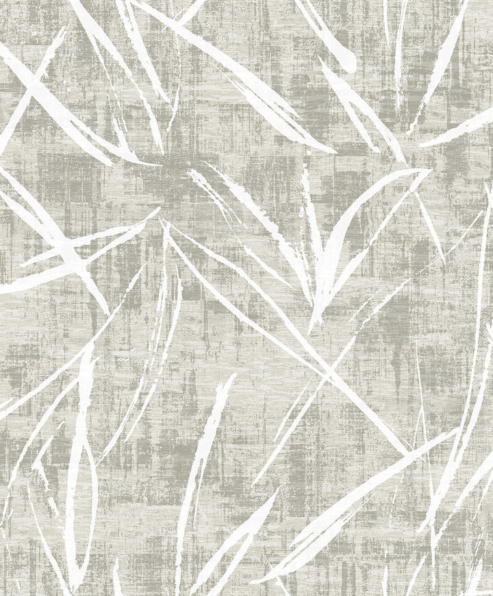 Luneth Winter Gray by Seabrook Wallpaper Neutral Elements Netherlands 57.5 25.2" 20.9" - Fabric Carolina -