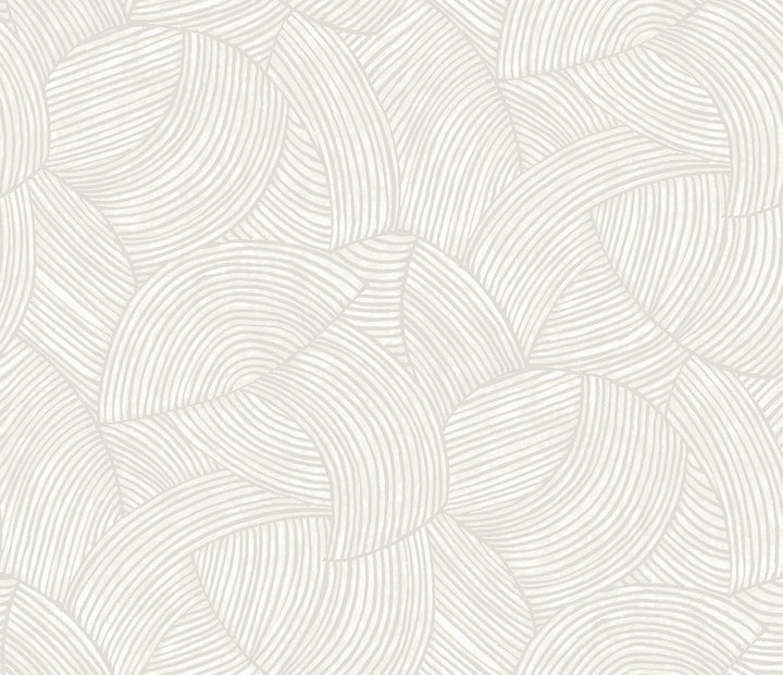 Stellara Vanilla Chai by Seabrook Wallpaper Neutral Elements Netherlands 57.5 18" 20.9" - Fabric Carolina -
