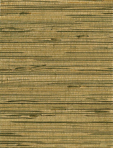Triangle Grass Gray, Metallic Gold, Tan by Seabrook Wallpaper