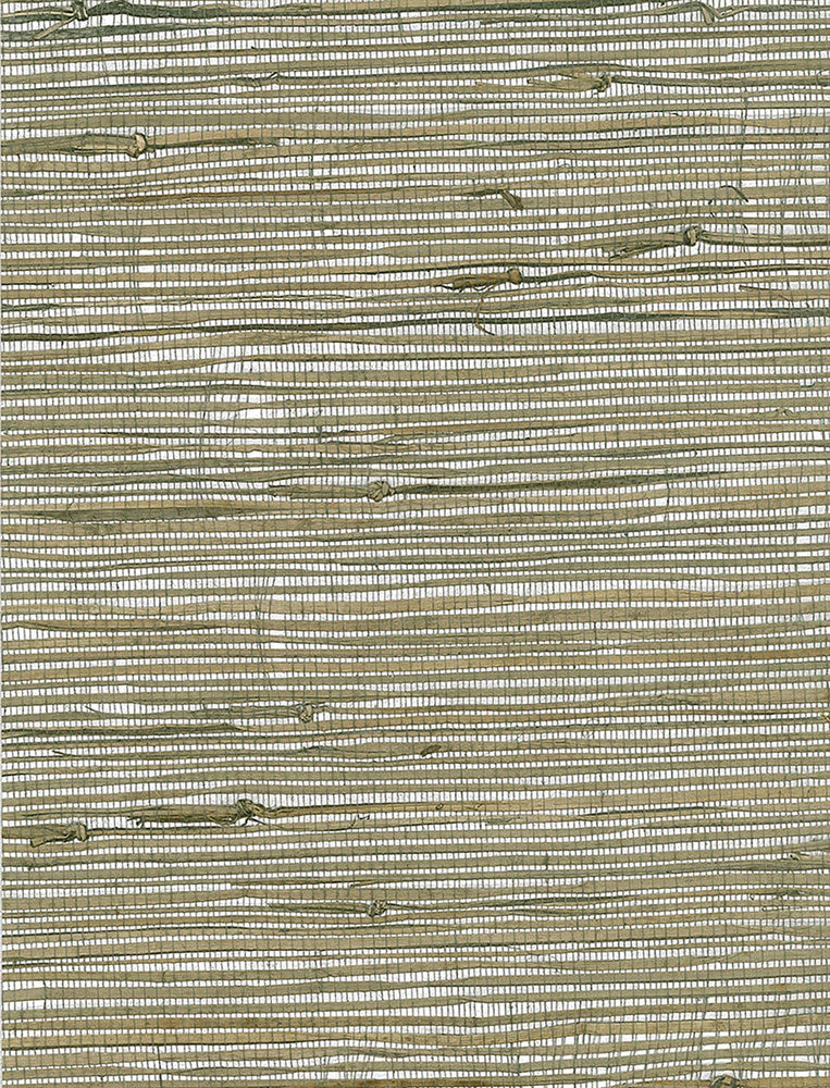 Triangle Grass Gray, Metallic Silver, Neutrals by Seabrook Wallpaper Natural Resource China 72 0" 36" - Fabric Carolina -
