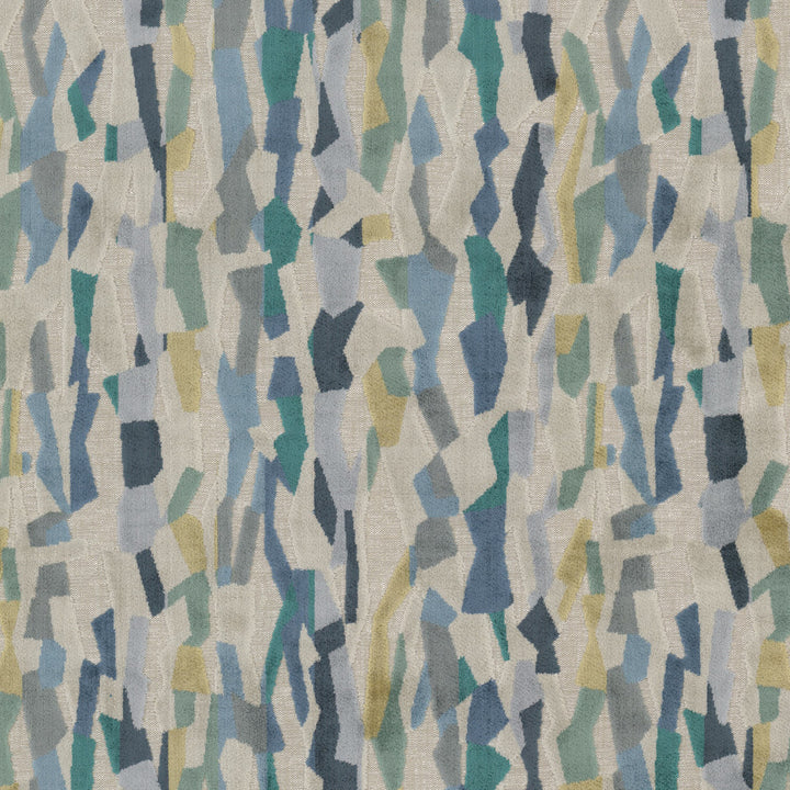 Elbridge 1 Shoreline by Stout Fabric Stout Fabric Elbridge 1 ShorelineFabric Rainbow Library Federal/Baltic 40%Svi 40%Pol 20%Cot India </p><p>Repeat: H: 14, V: 9.5 54 in - Fabric Carolina -