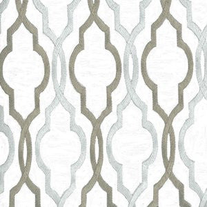 Elder Ivory by Norbar Fabric 88% RAYON 12% POLYESTER INDIA 6 3/8"V - 7 3/4"H 51 - Fabric Carolina -
