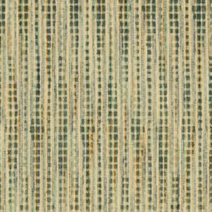 Eldora Teal 320 by Norbar Designer Fabric PANAMA 84% POLYESTER 12% VISCOSE INDIA 1 1/2"V - 13 3/4"H 54" - Swanky Fabrics -