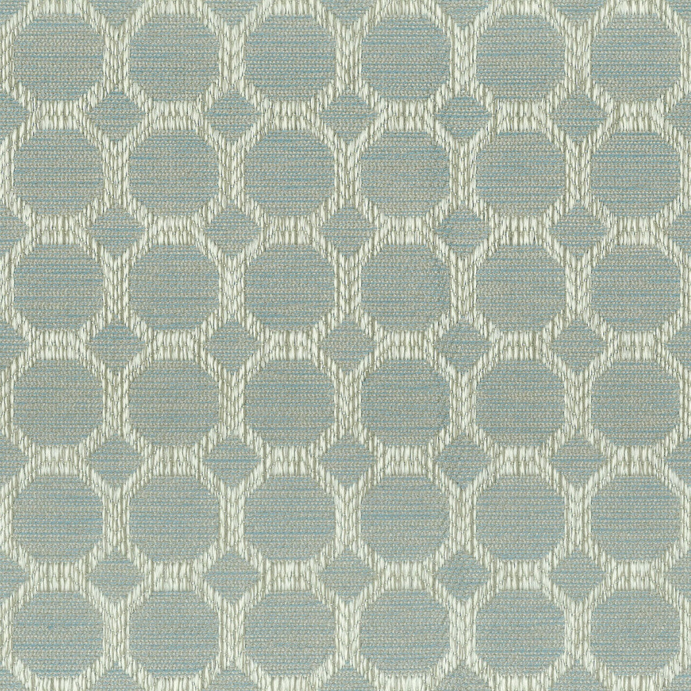 Electra 1 Opal by Stout Designer Fabric LIVING IS EASY SEASPRAY/LAGOON 100%POL CHINA Horizontal: 1.500 and Vertical: 1.500 58 in - Swanky Fabrics -