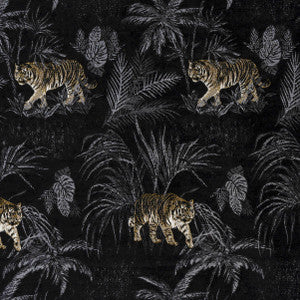 Elipse 1 Black by Marcus William Fabric