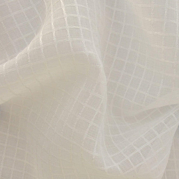 ELISE 90J5921 by JF Designer Fabric SHEER BASICS 100% Polyester TURKEY (see sample) Horizontal: 0.500 and Vertical: 0.500 118.00 - Swanky Fabrics -